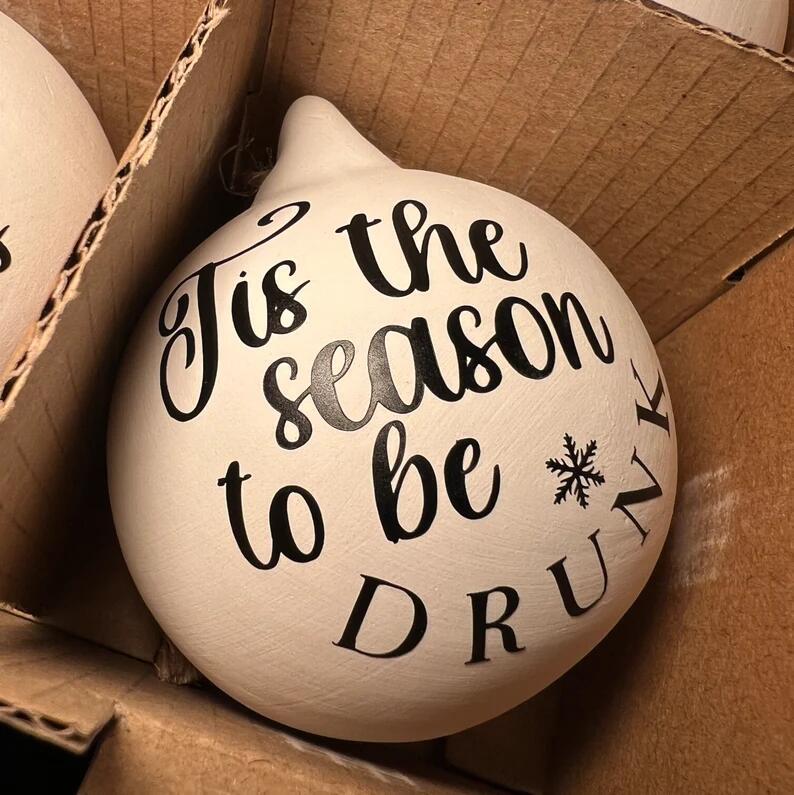 🎁Christmas Funny Offensive Bauble-Rude Baubles 🎄