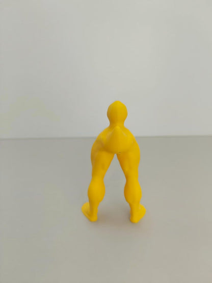 🦆💪Middle Finger Muscular Legs Duck