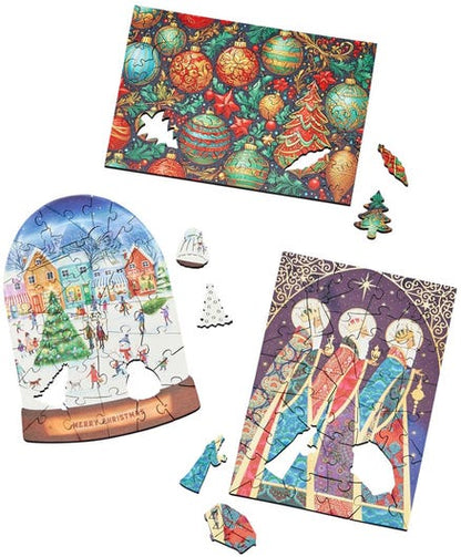 🔥Last 4 hours 50% OFF - 🧩24 Days Of Christmas Puzzles Advent Calendar