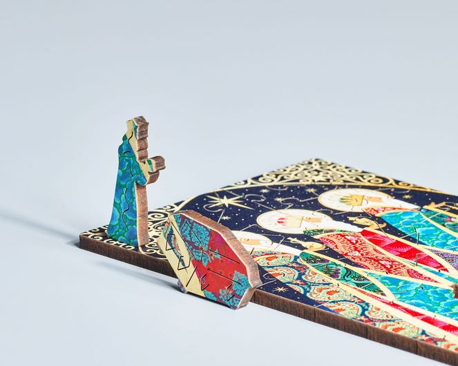 🔥Last 4 hours 50% OFF - 🧩24 Days Of Christmas Puzzles Advent Calendar