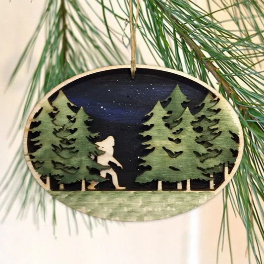 🌲2024 Christmas Gift 50% Off--Bigfoot Christmas Ornament🦶