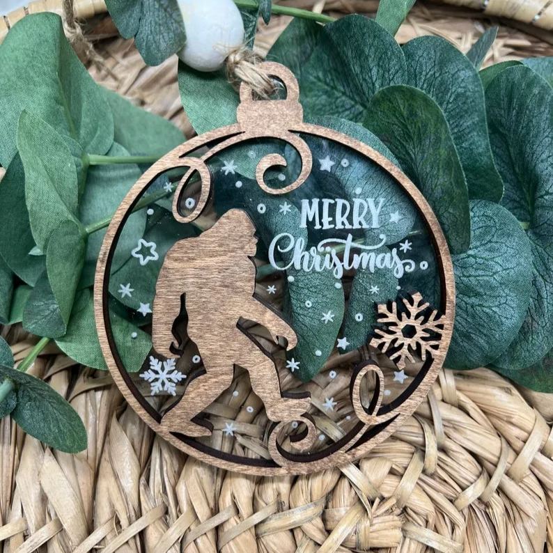 🌲2024 Christmas Gift 50% Off--Bigfoot Christmas Ornament🦶