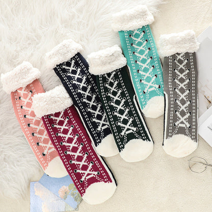 🔥CHRISTMAS HOT SALE🔥Ultra-thick Cashmere Slipper Home Socks