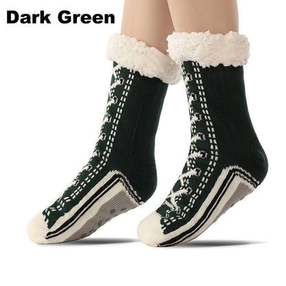 🔥CHRISTMAS HOT SALE🔥Ultra-thick Cashmere Slipper Home Socks