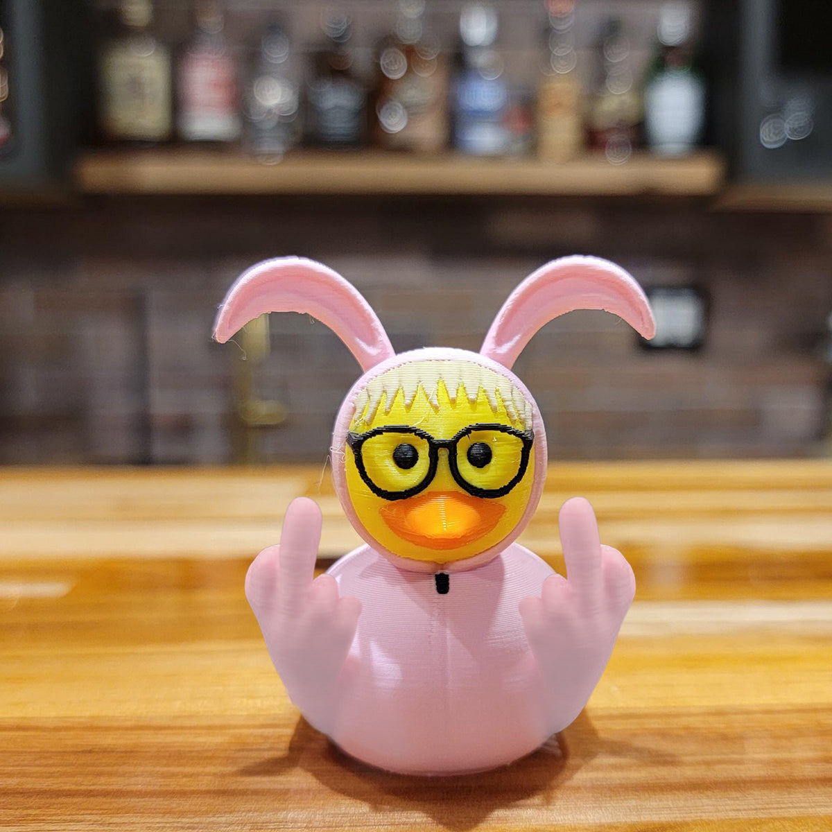 Middle Finger Bunny Duckling: The Sassy Easter Rebel 🦆✋🐰