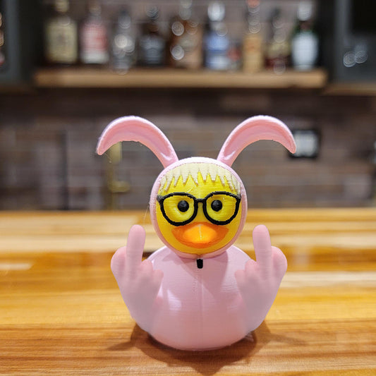Middle Finger Bunny Duckling: The Sassy Easter Rebel 🦆✋🐰