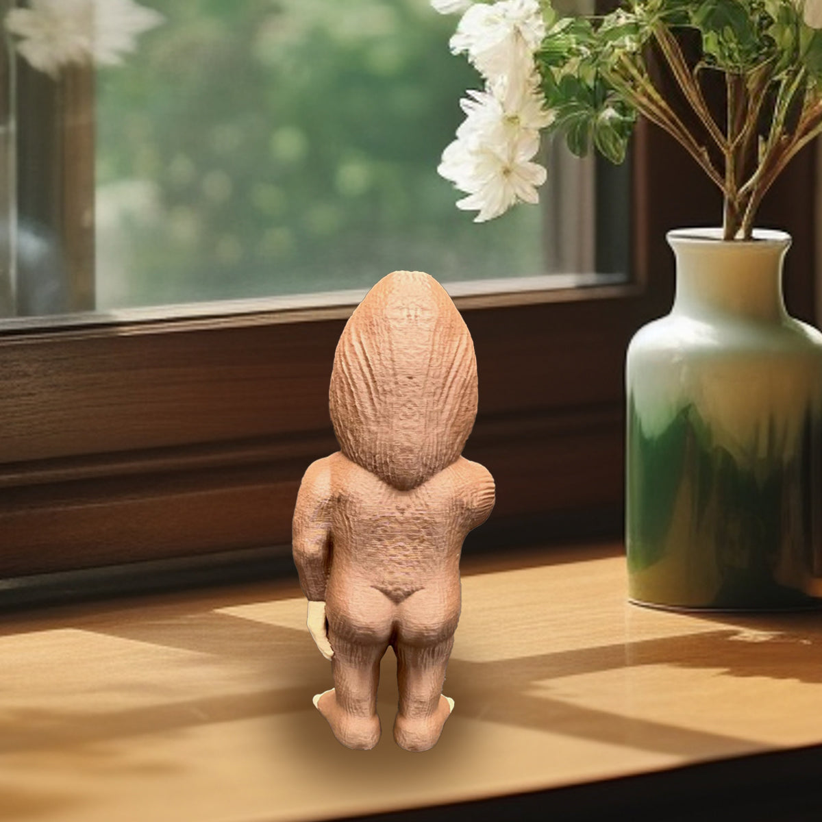 🤣Funny Middle Finger Bigfoot Ornament