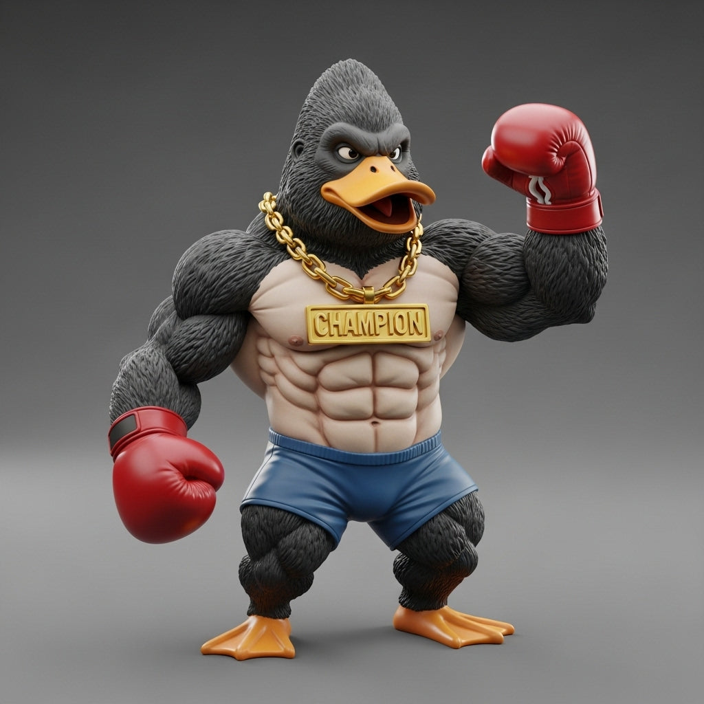 🦆😂Funny Angry Duck Desk Decor