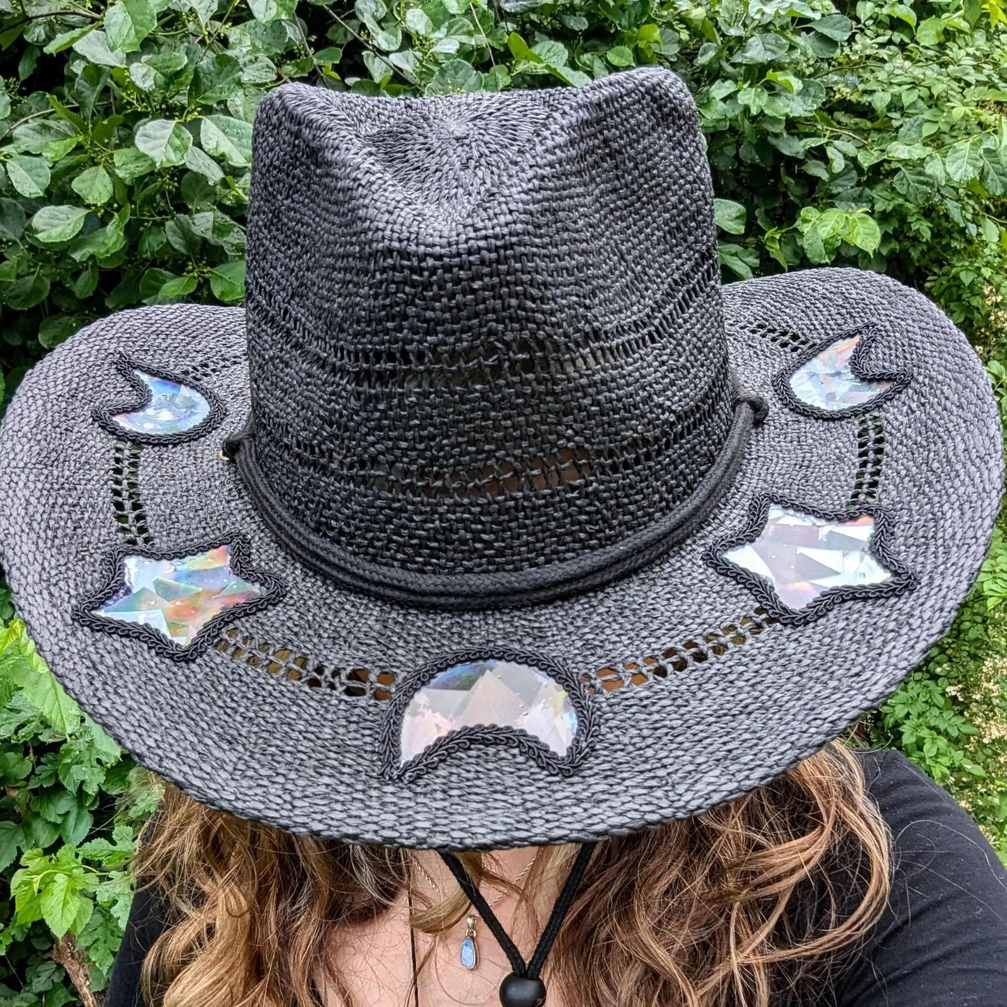 Last Day 50% OFF🔥Suncatcher Cowgirl Straw Prism Hat