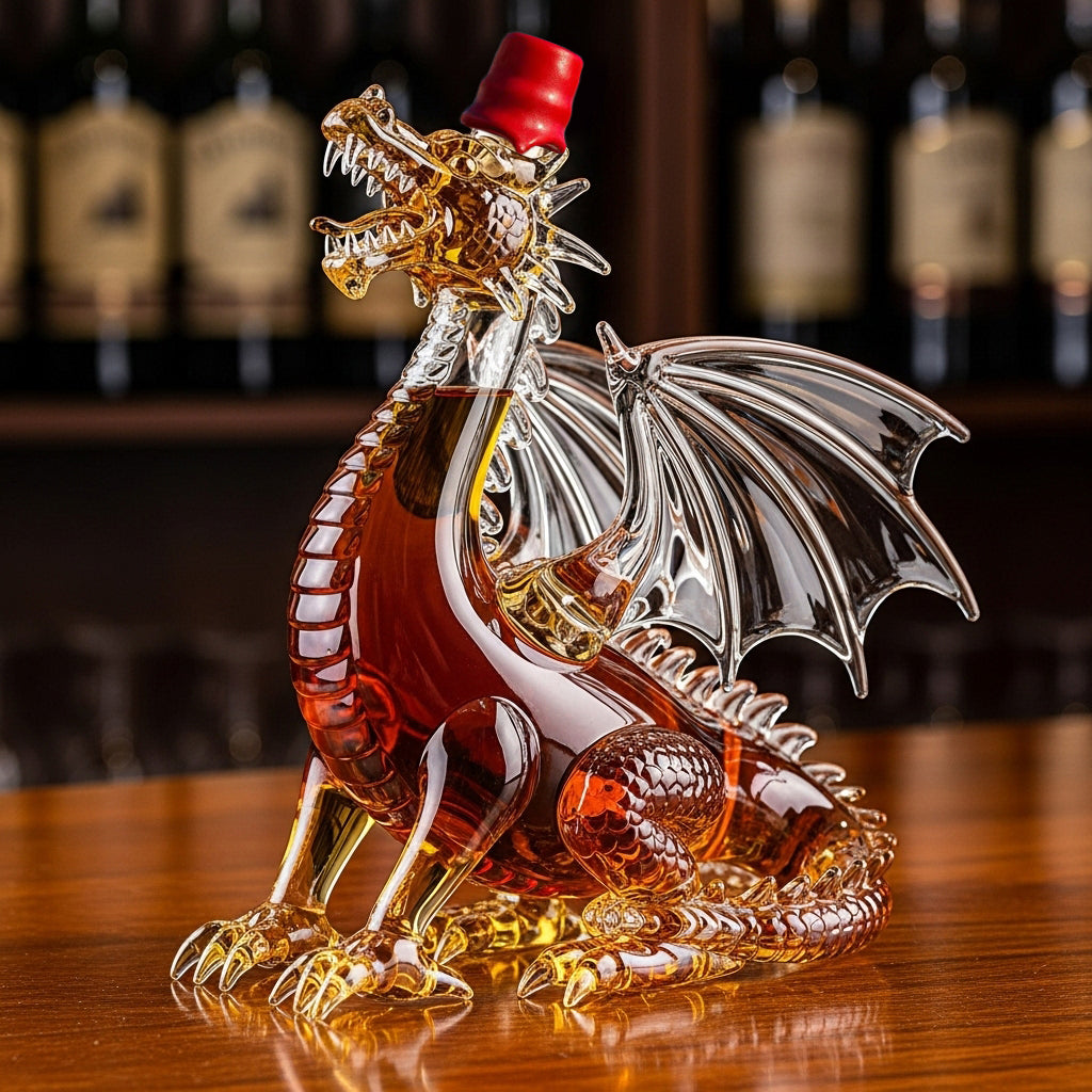 Dragon’s Majesty Premium Whiskey Bottle