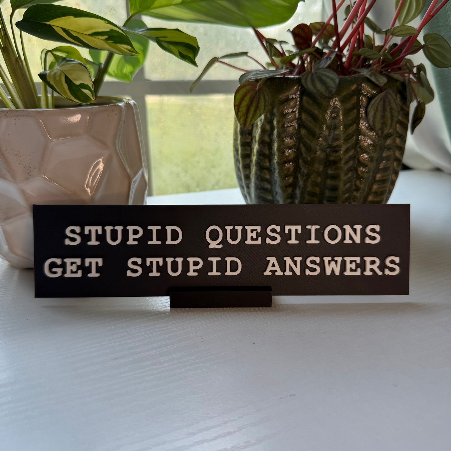 🔥This Week's Special Offer 49% OFF🔥 -Fucker In Charge Desk Nameplate