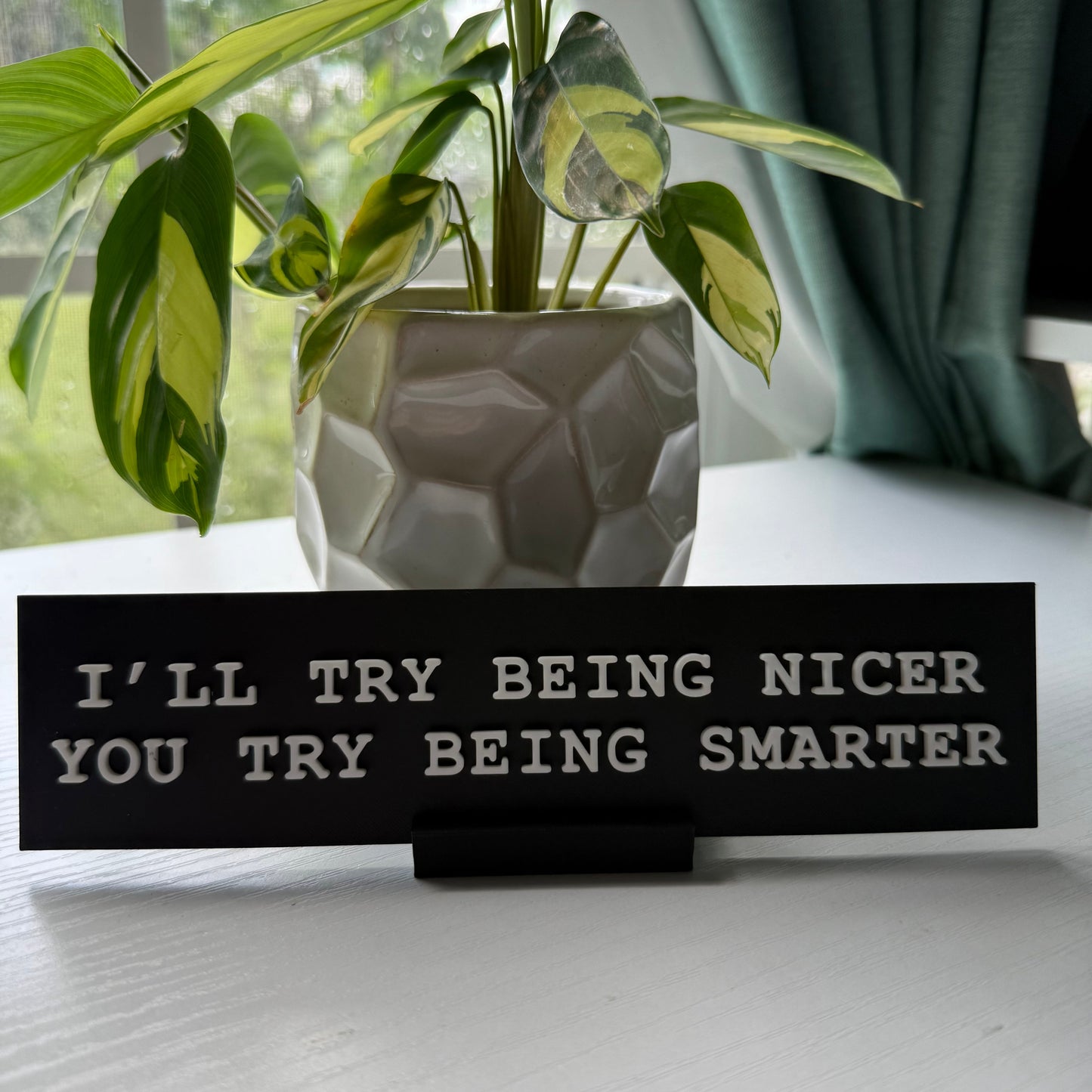🔥This Week's Special Offer 49% OFF🔥 -Fucker In Charge Desk Nameplate