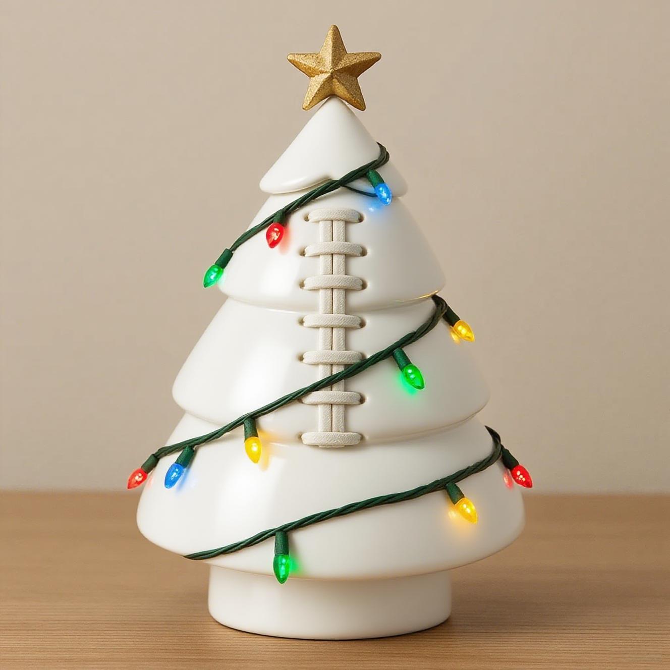 🔥Last Day 49% OFF - 🎄Football Christmas Tree Decor