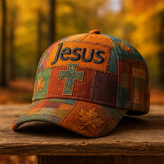 Jesus Patchwork Hat