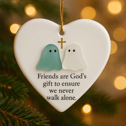 Heart - Shaped Memorial & Friendship Ornaments 🎄❤️