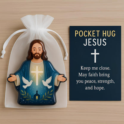 (🎁Last Day 49% OFF)🔥✝️Pocket Hug Jesus Gift