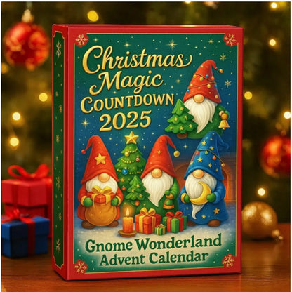 Christmas Magic Gnome Wonderland Advent Calendar 2025