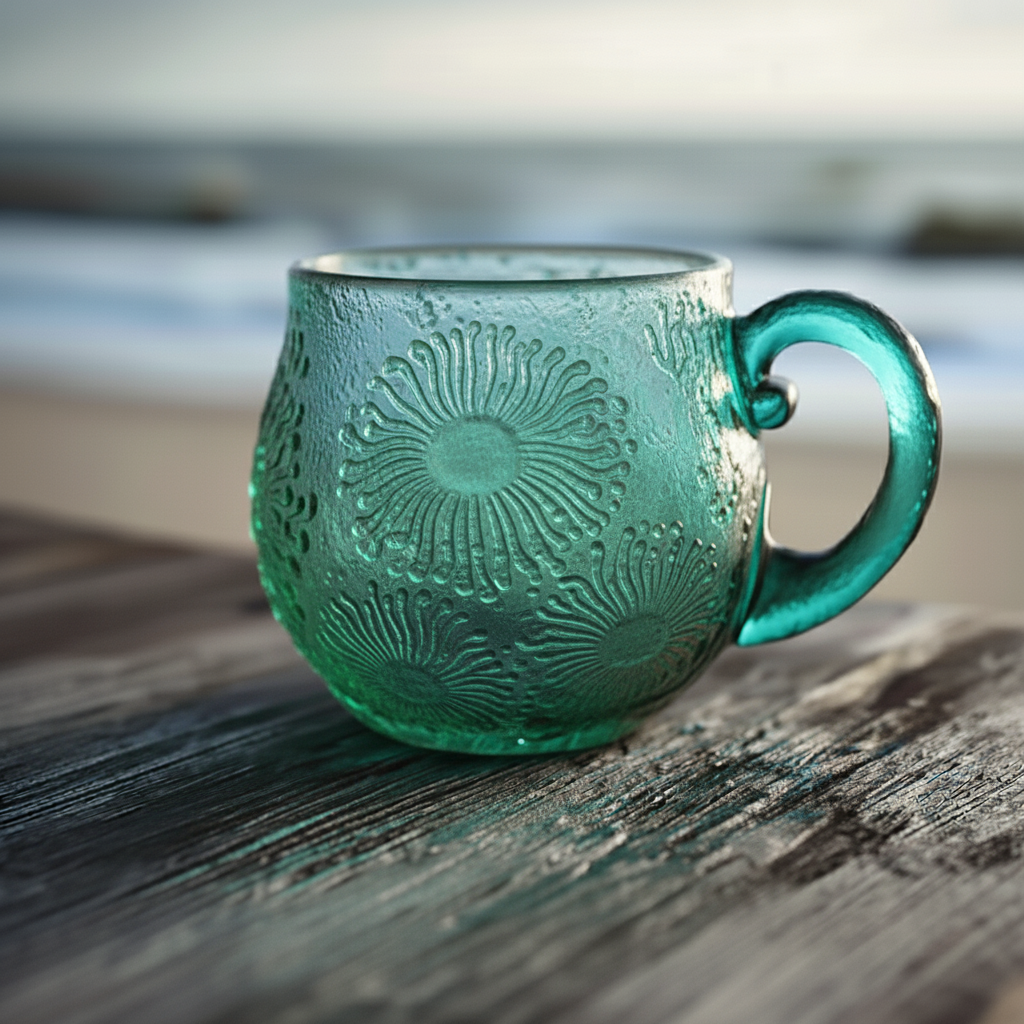 Ocean - Themed Glass Mugs