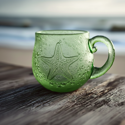 Ocean - Themed Glass Mugs