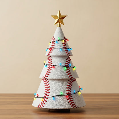 🏈🏆 Sporty Christmas Tree – Celebrate the Holidays Like a True Fan!