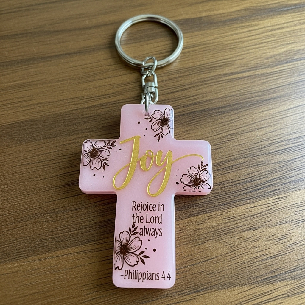 Inspirational Cross Keychains – Faith-Based Christian Key Rings ✝️
