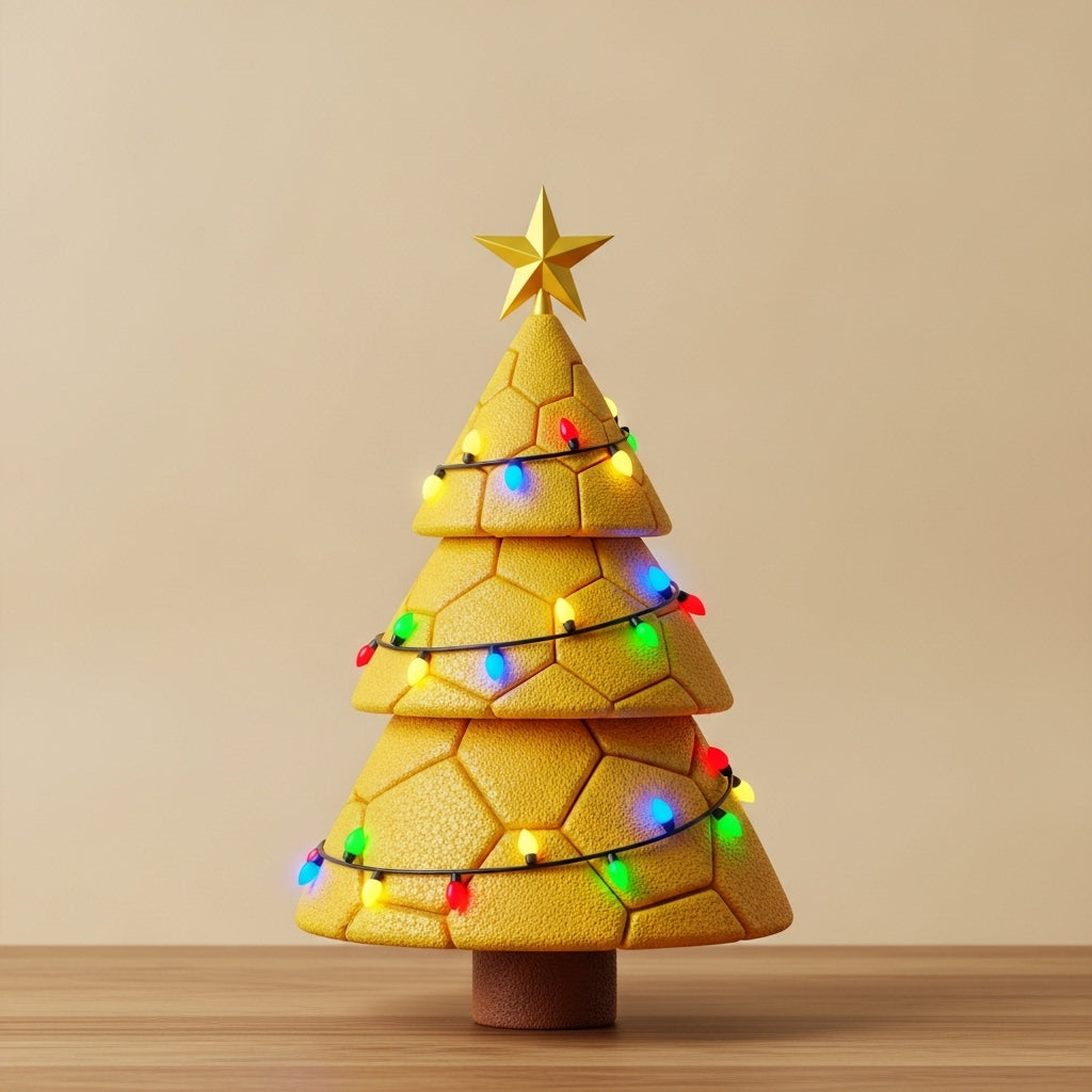 🏈🏆 Sporty Christmas Tree – Celebrate the Holidays Like a True Fan!