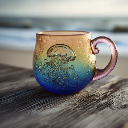Ocean - Themed Glass Mugs