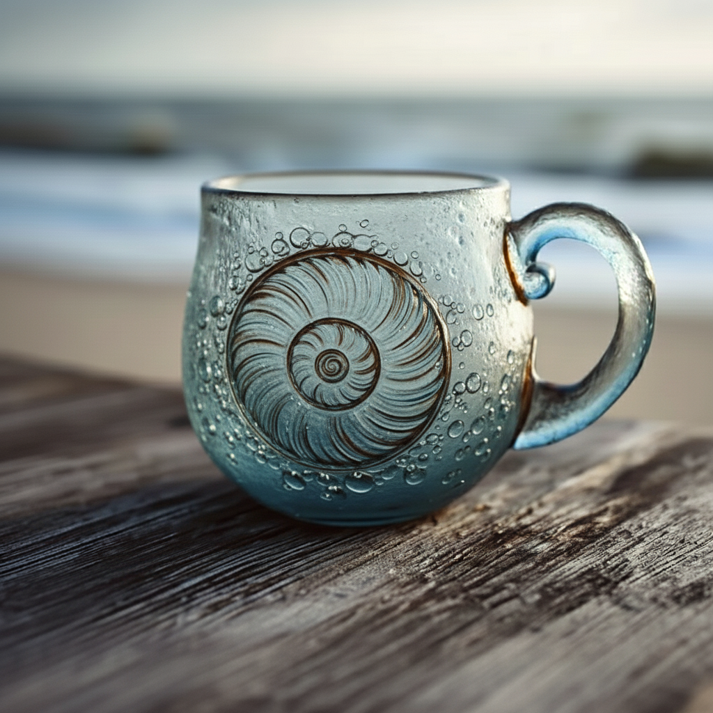 Ocean - Themed Glass Mugs