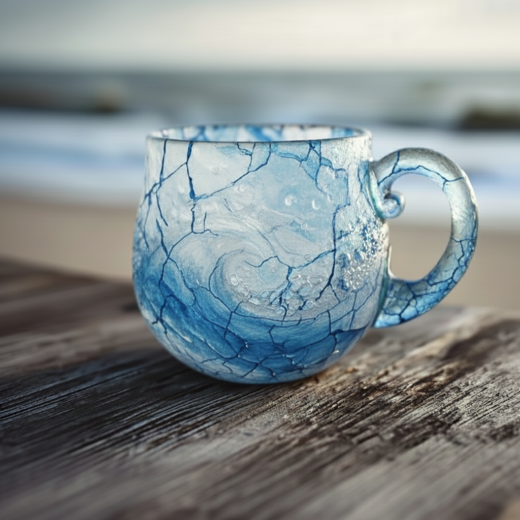 Ocean - Themed Glass Mugs