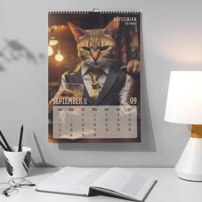 📅Badass Cats 2026 Wall Calendar