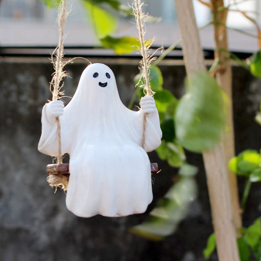 🔥Hot Sale 49% OFF🔥-Halloween Cute Swing Ghost
