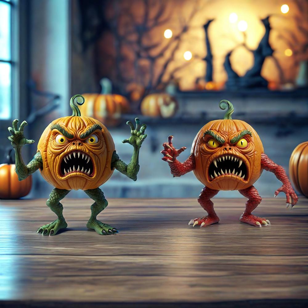 🎃Mutant Pumpkin Monster Figurine