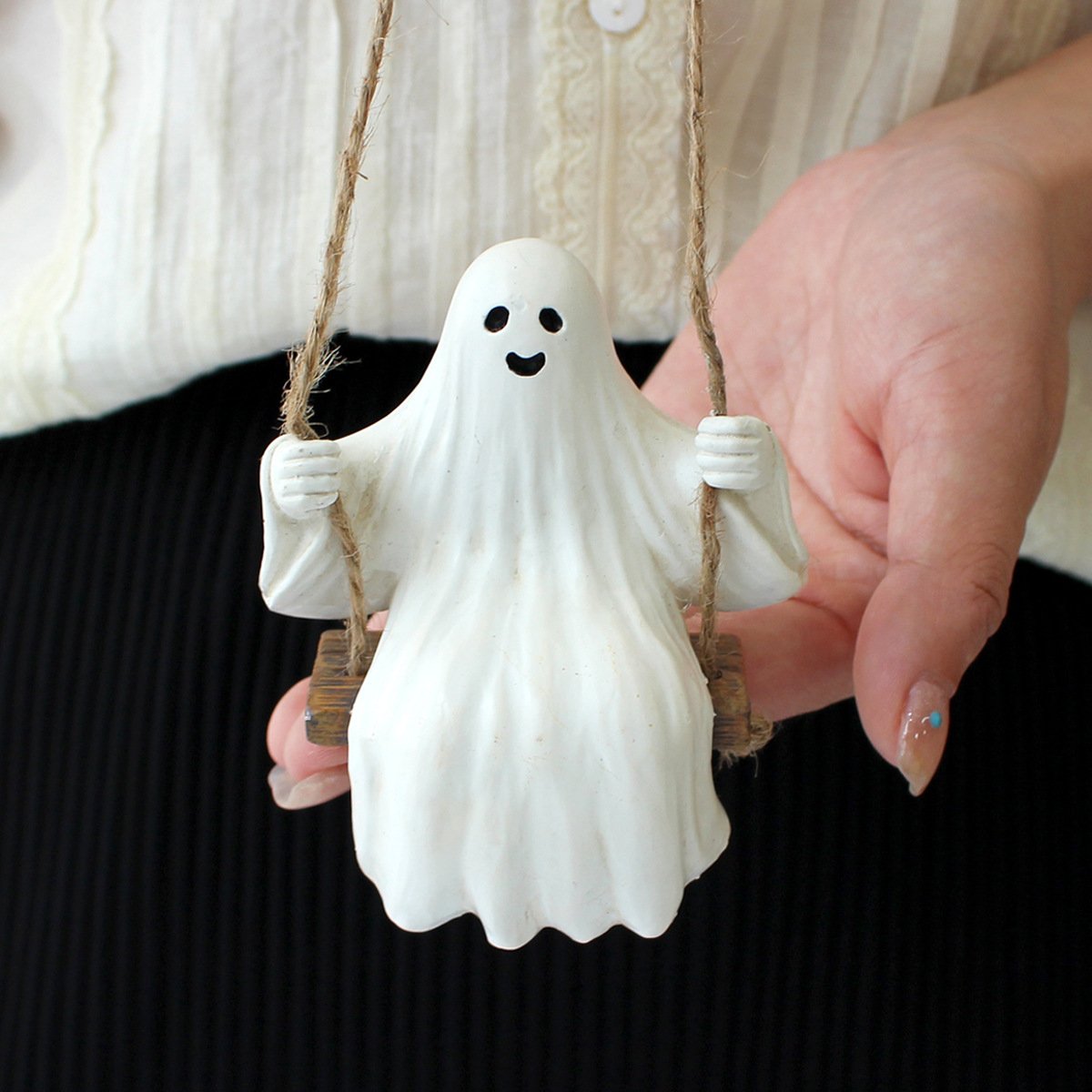 🔥Hot Sale 49% OFF🔥-Halloween Cute Swing Ghost