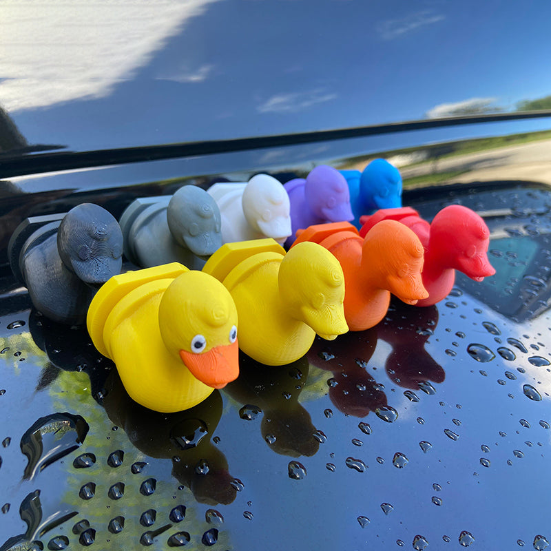 🚗💦 Meet the Ultimate Car Accessory: The Fun Middle Finger Spraying Duck! 🦆💥