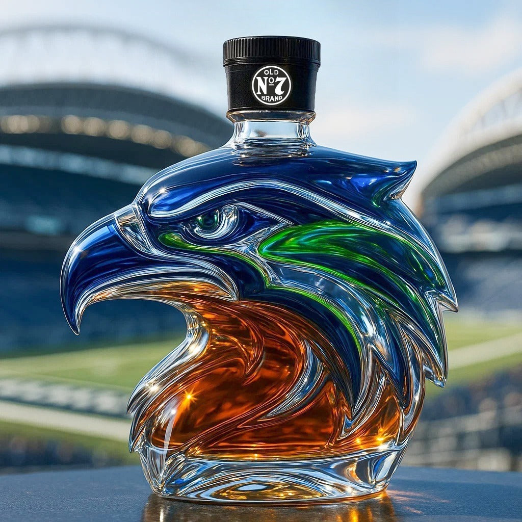 Seattle Seahawks Limited Edition Whisky Bottle