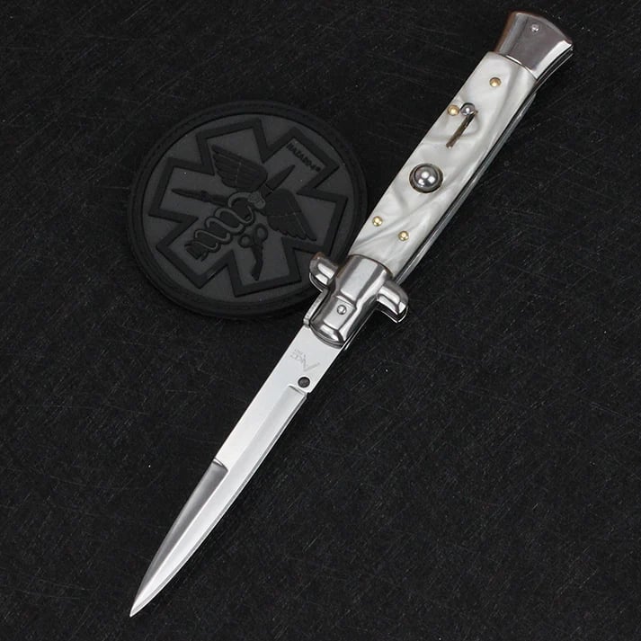 🔥Last Day Promotion 70% OFF🔥 - Pure Handmade Old School Italian Stiletto Pocket Knife