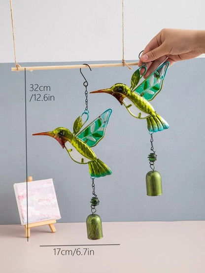 🔥Hot Sale SAVE 50%-🐦Metal Hummingbird Wind Chimes
