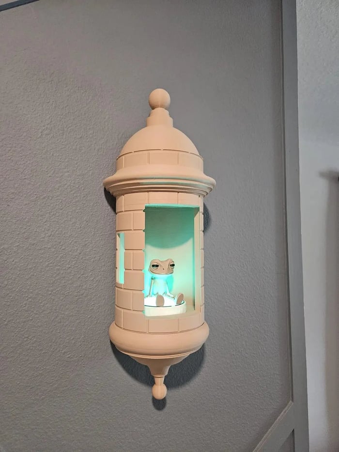 🐸CPuerto Rican Garita Wall Coqui Lamp