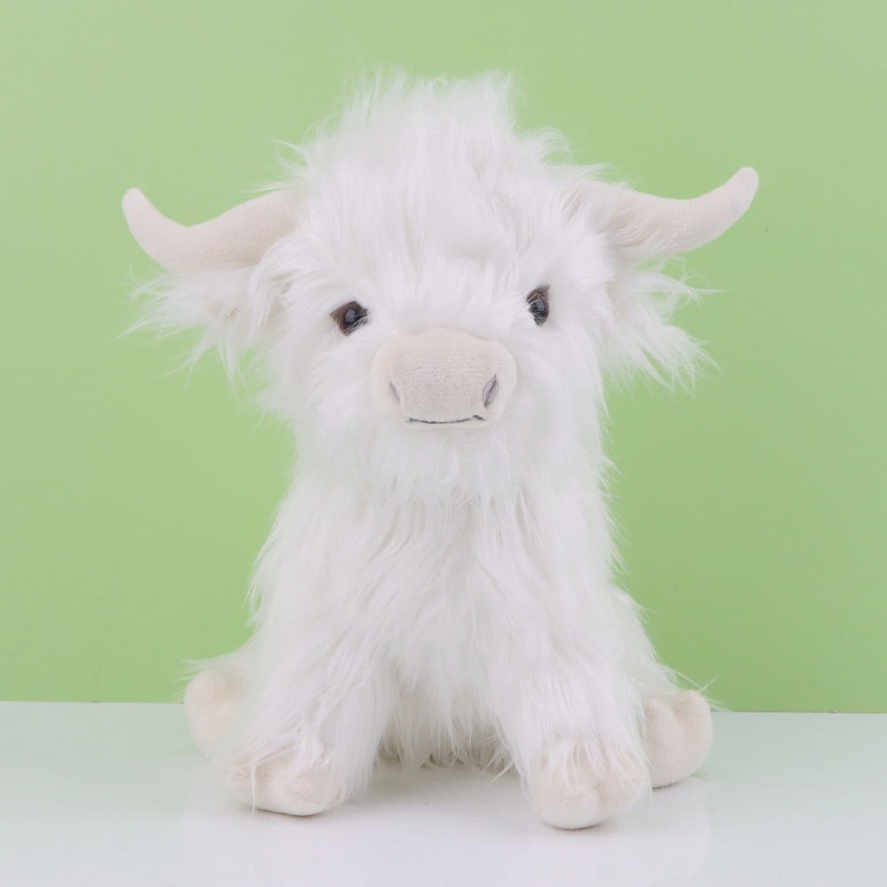 🎇New Arrival-Eco-Friendly Scottish Highland Cow Soft Plush Toy🐂