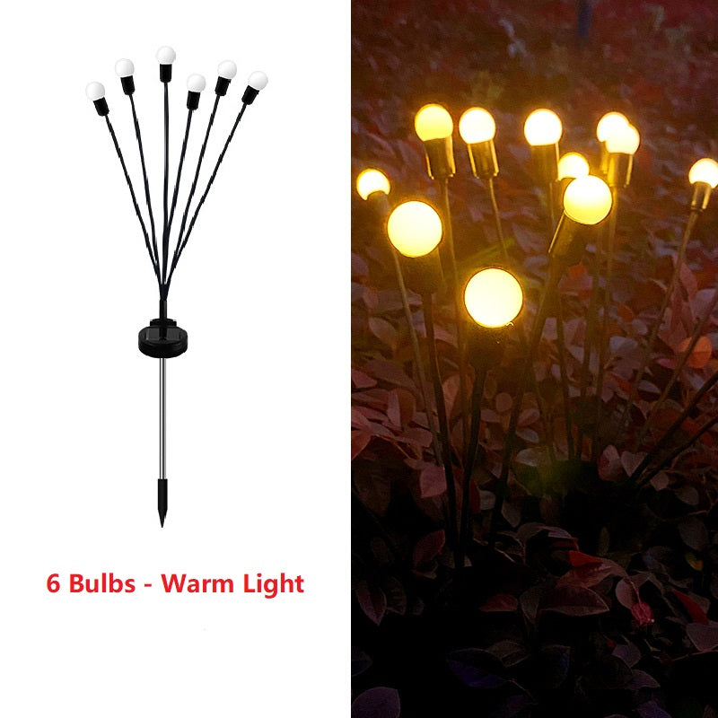 🔥HOT SALE 49% OFF🔥Solar Powered Firefly Garden Light