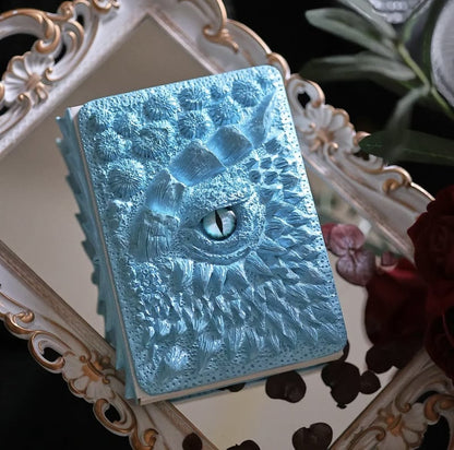 🐉Dragon Eye 3D Embossed Journal - Handmade Resin Engraved Notebook🐉
