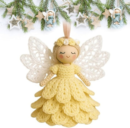 👼DIY Crochet Angel Ornament Kit 🧶| Perfect for Christmas 🎄 & Holiday Decor