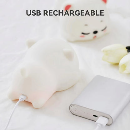 🔥Colorful Cat LED Dimming Night Light😺