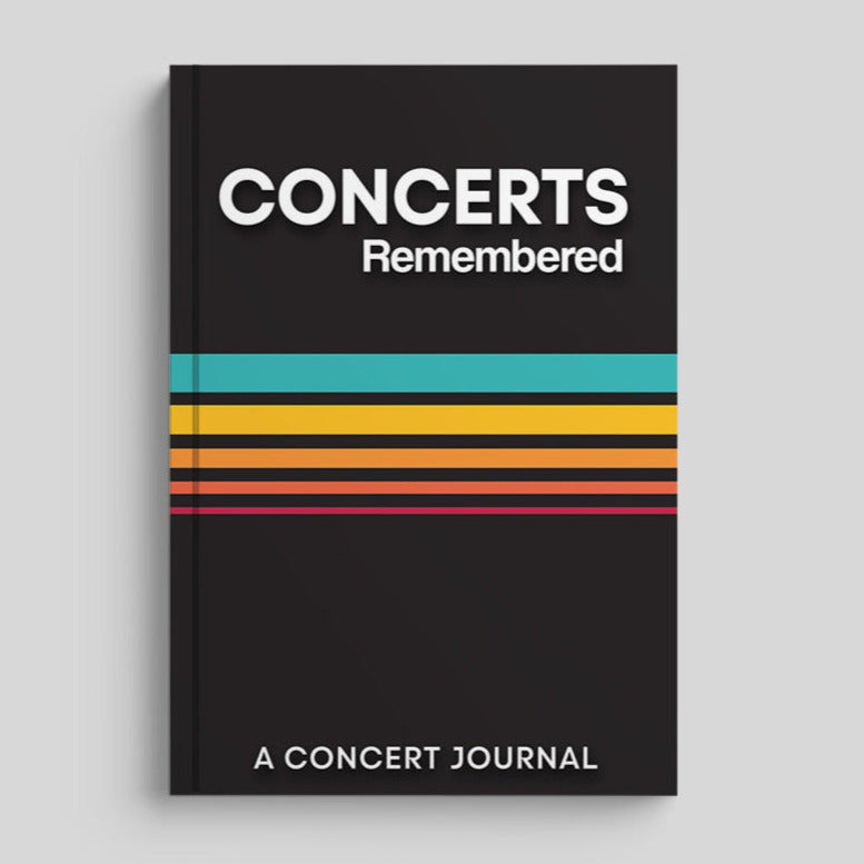 🎼Concert Journal | Track Favorite Concerts