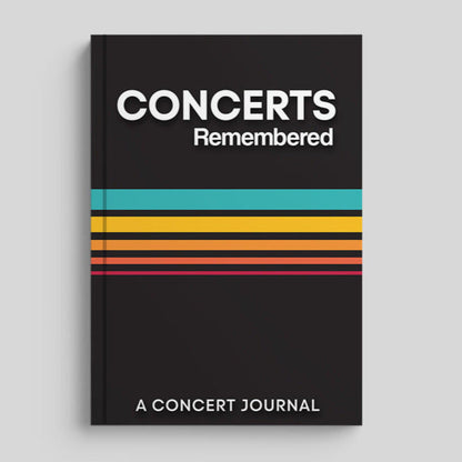 🎼Concert Journal | Track Favorite Concerts