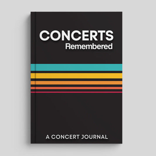 🎼Concert Journal | Track Favorite Concerts