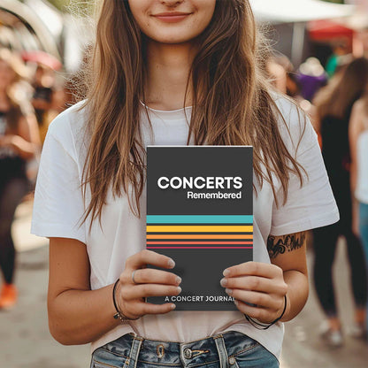 🎼Concert Journal | Track Favorite Concerts