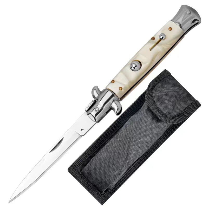 🔥Last Day Promotion 70% OFF🔥 - Pure Handmade Old School Italian Stiletto Pocket Knife