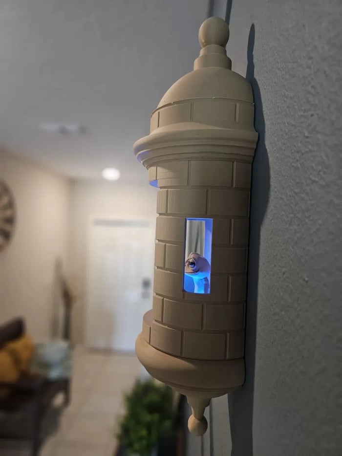 🐸CPuerto Rican Garita Wall Coqui Lamp