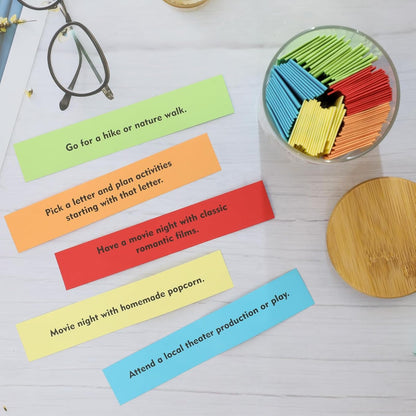 🎁100 Unique Date Ideas in a Jar💕